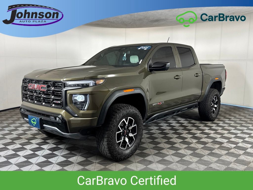 Deep Bronze Metallic 2024 GMC Canyon Pickup Truck Four-Wheel Drive 8-Speed Automatic