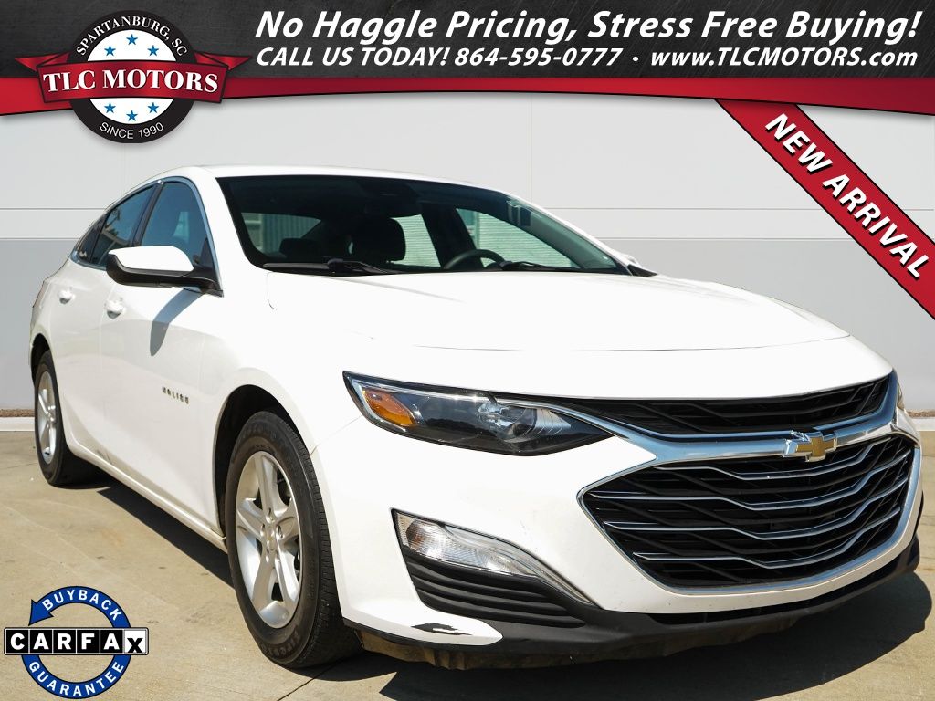 Summit White 2023 Chevrolet Malibu LS Fleet FWD Sedan Front-Wheel Drive Continuously Variable Transmission