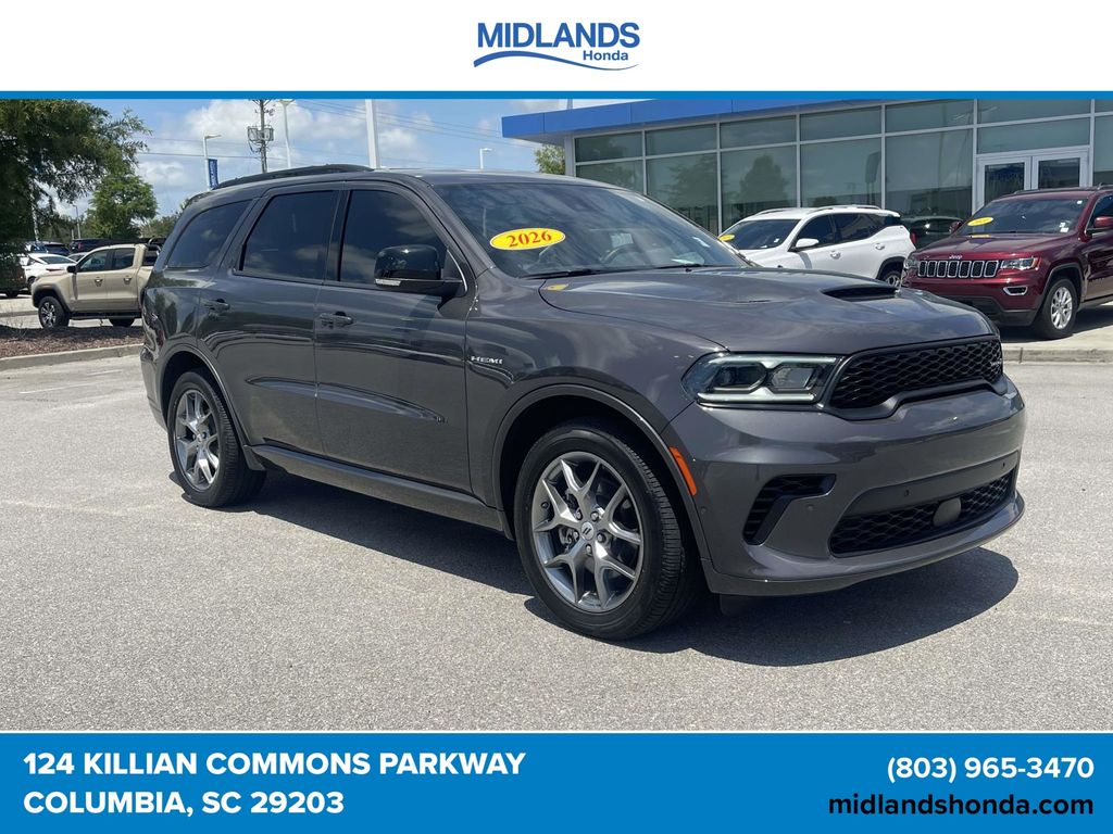 Vapor Gray 2026 Dodge Durango SUV / Crossover All-Wheel Drive 8-Speed Automatic