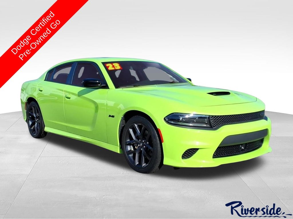 Green (Sublime Metallic Clearcoat) 2023 Dodge Charger Sedan Rear-Wheel Drive 8-Speed Automatic