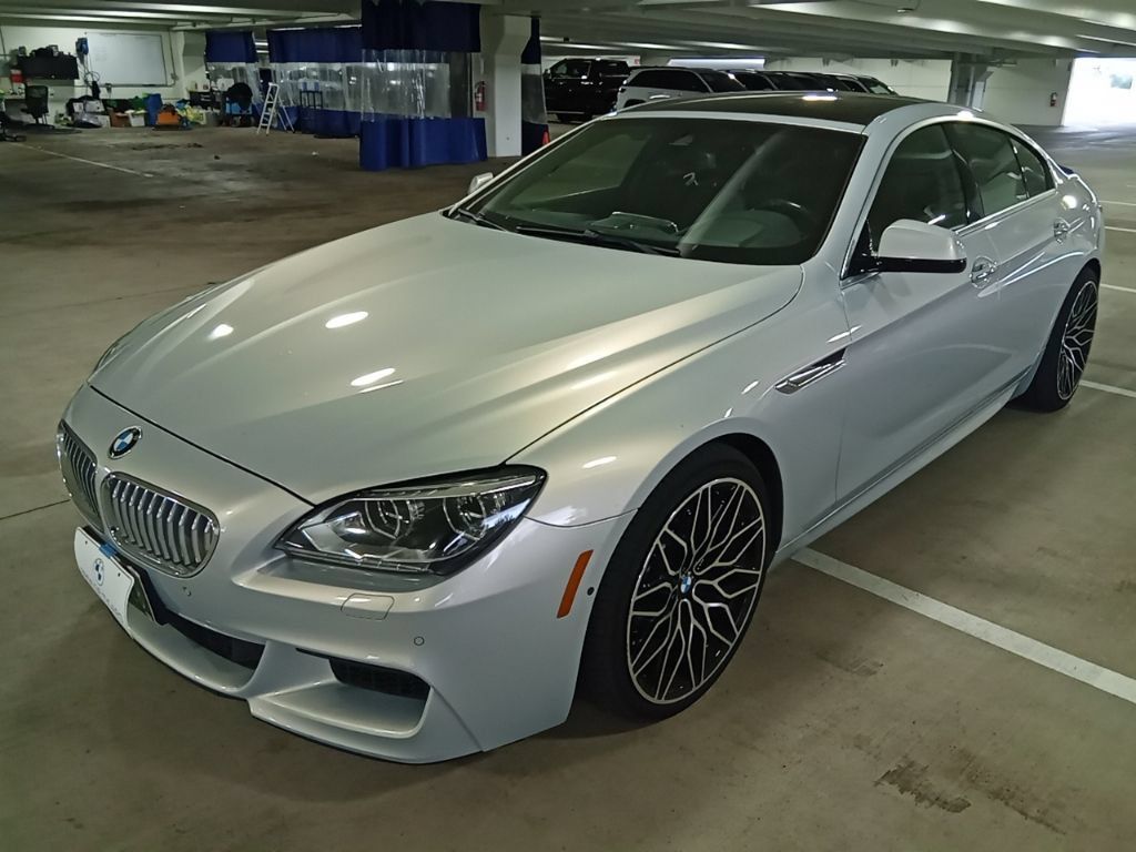 Moonstone Metallic 2013 BMW 6 Series Sedan All-Wheel Drive 8-Speed Automatic