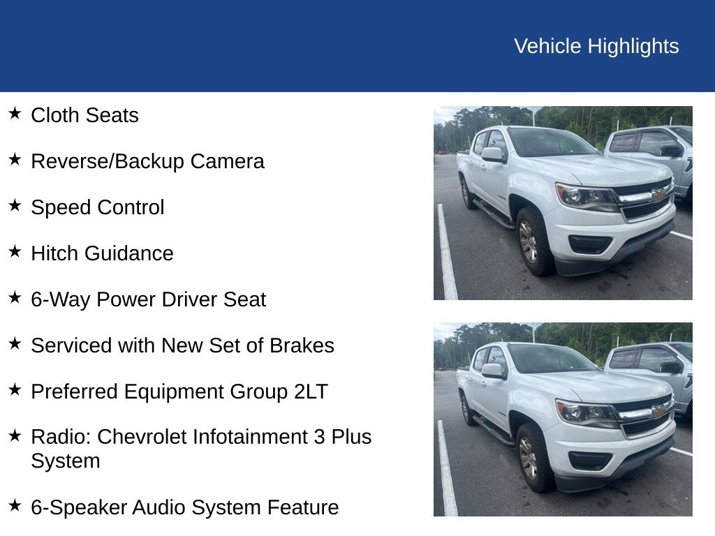 2020 Chevrolet Colorado 2WD Crew Cab Short Box LT