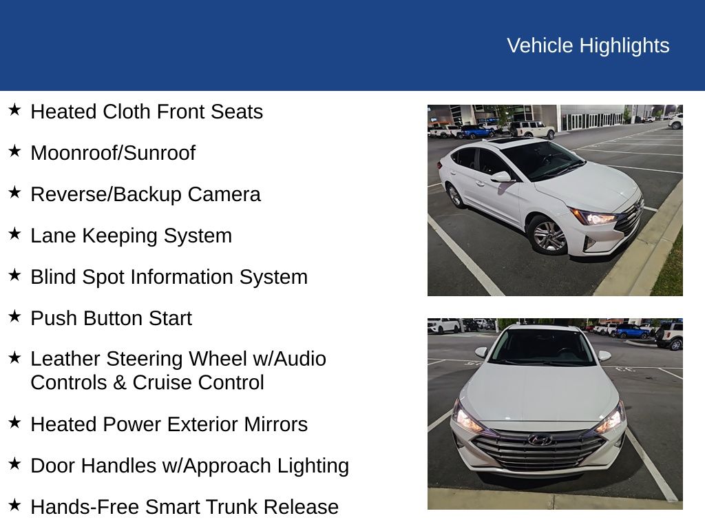 2020 Hyundai Elantra Value Edition