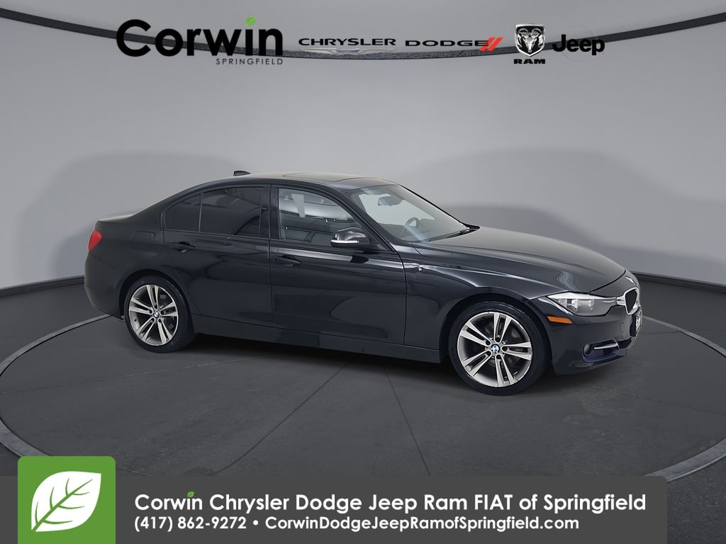 Black Sapphire Metallic 2014 BMW 3 Series Sedan All-Wheel Drive 8-Speed Automatic