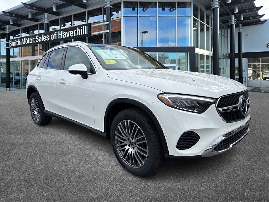 Polar White 2026 Mercedes-Benz GLC 300 4MATIC SUV / Crossover All-Wheel Drive 9-Speed Automatic