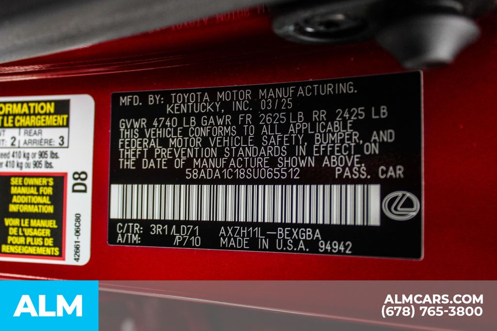 Used 2025 Red Lexus 300h image 40