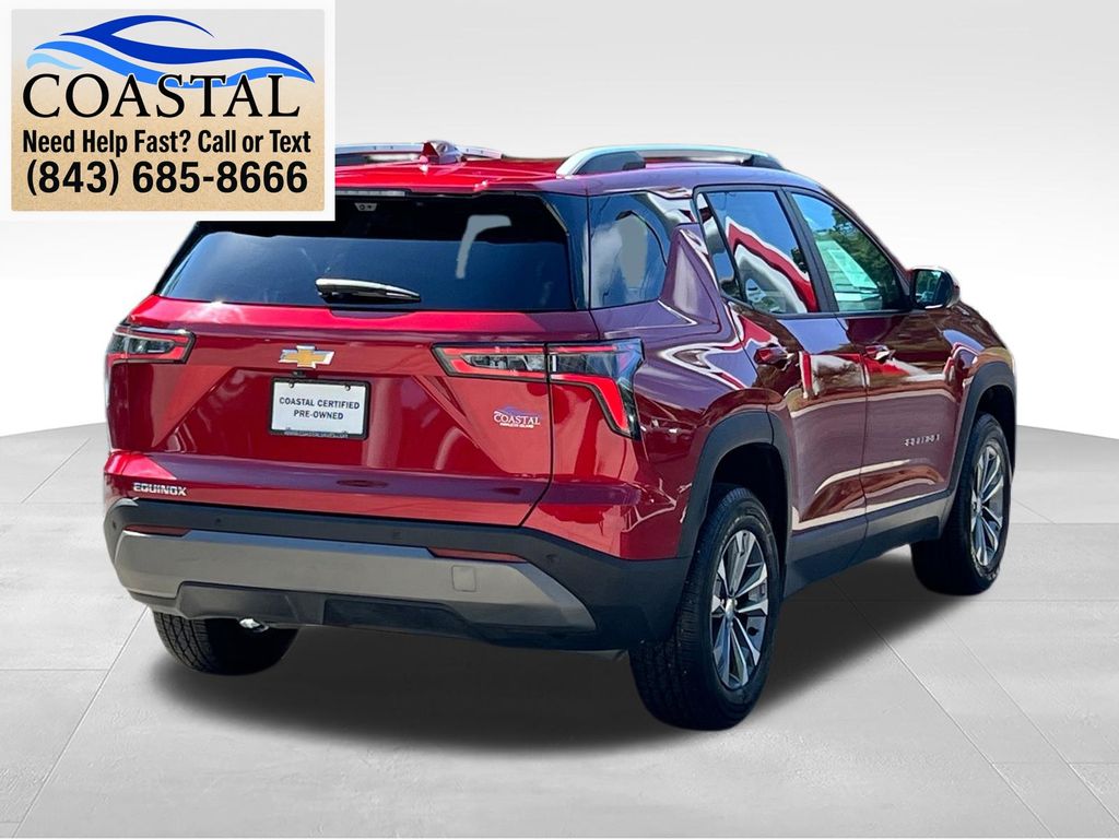 2025 Chevrolet Equinox LT Red at Bob Mills Chevrolet