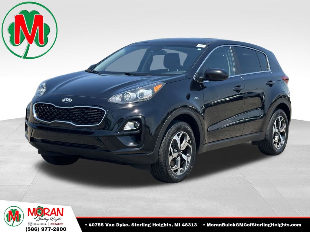 Black Cherry 2021 Kia Sportage SUV / Crossover All-Wheel Drive 6-Speed Automatic Overdrive
