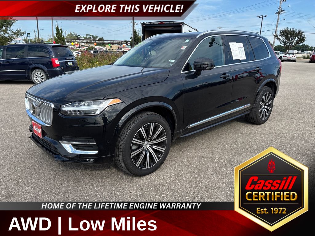 Black 2025 Volvo XC90 SUV / Crossover All-Wheel Drive Automatic