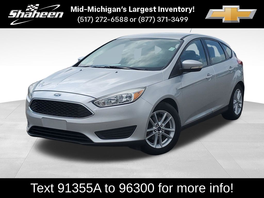 Ingot Silver 2015 Ford Focus SE Hatchback Hatchback Front-Wheel Drive 5-Speed Manual
