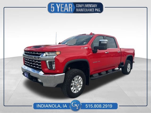Red Hot 2023 Chevrolet Silverado 3500HD LTZ Crew Cab 4WD Pickup Truck Four-Wheel Drive Automatic