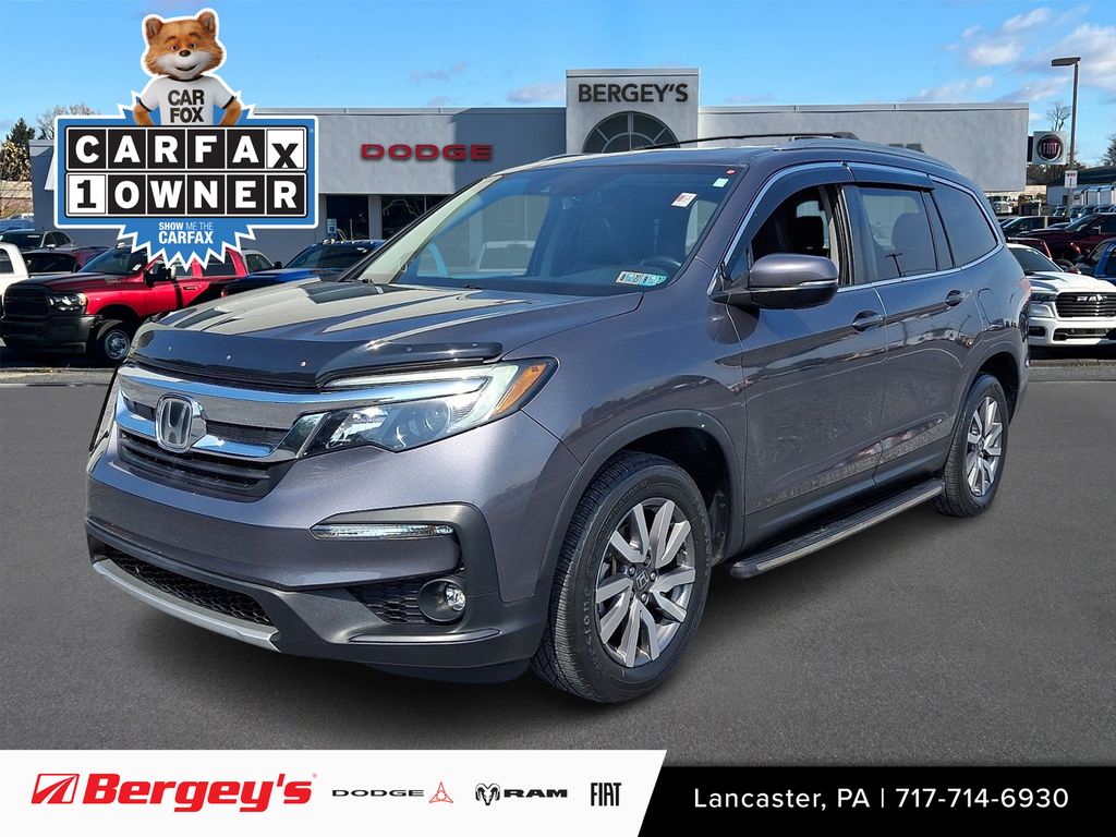 Lunar Silver Metallic 2019 Honda Pilot SUV / Crossover All-Wheel Drive 6-Speed Automatic