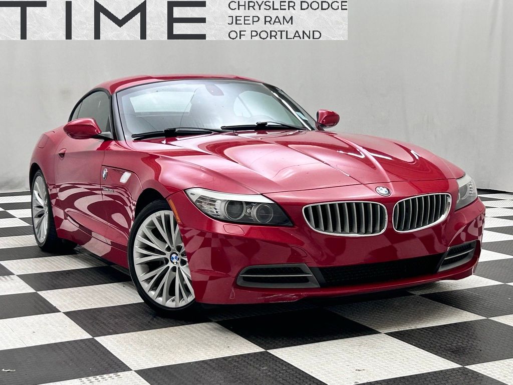 Crimson Red 2011 BMW Z4 sDrive35i Roadster RWD Convertible Rear-Wheel Drive 6-Speed Manual