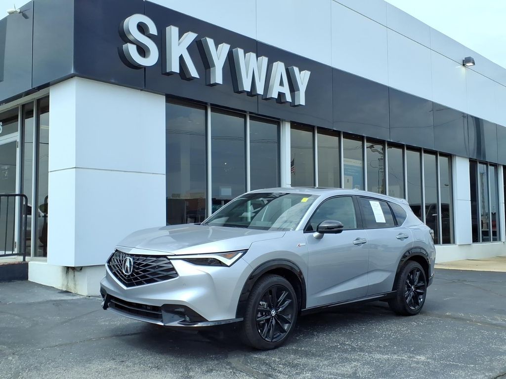 Silver 2025 Acura ADX SUV / Crossover Front-Wheel Drive Automatic