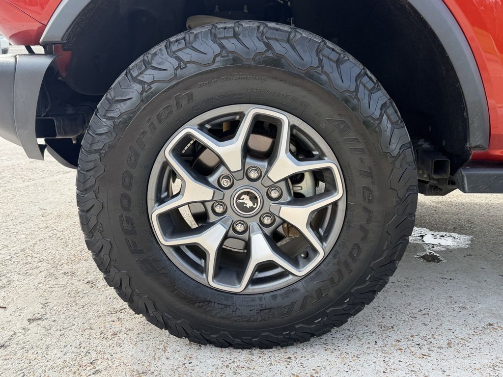 2022 Ford Bronco Badlands Red at Martin Chrysler Dodge Jeep Ram