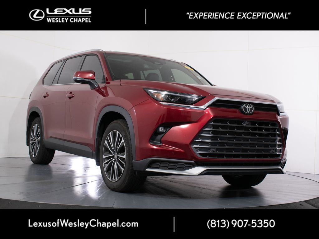 Red (Ruby Flare Pearl) 2025 Toyota Grand Highlander Hybrid SUV / Crossover All-Wheel Drive 6-Speed Automatic