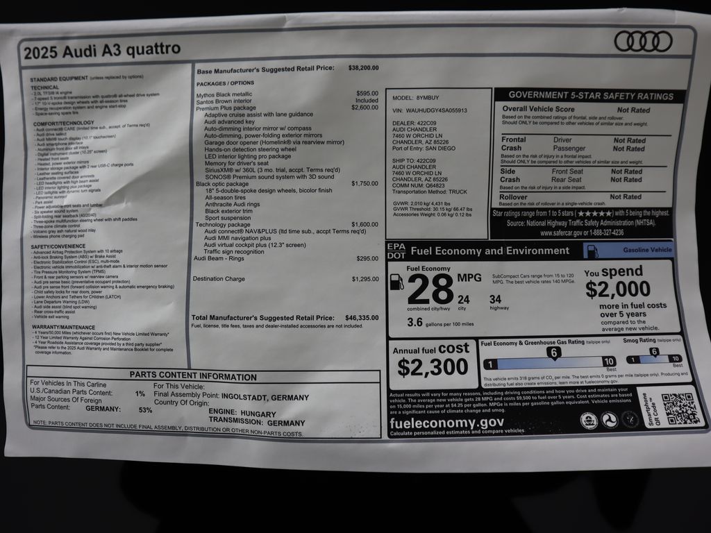 2025 Audi A3  10