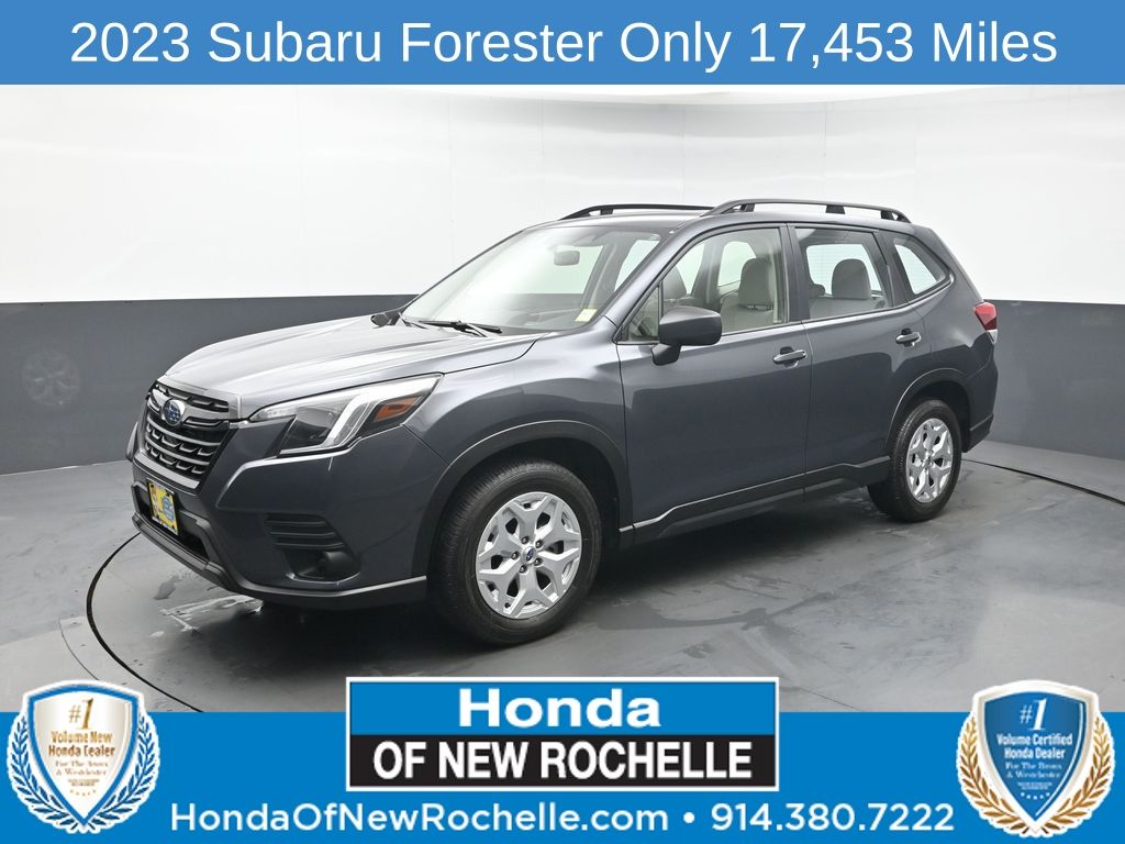 Magnetite Gray Metallic 2023 Subaru Forester SUV / Crossover All-Wheel Drive Continuously Variable Transmission