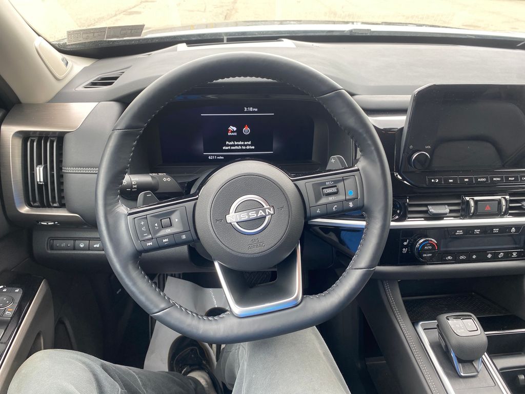 2025 Nissan Pathfinder Platinum Black at John Sisson Motors