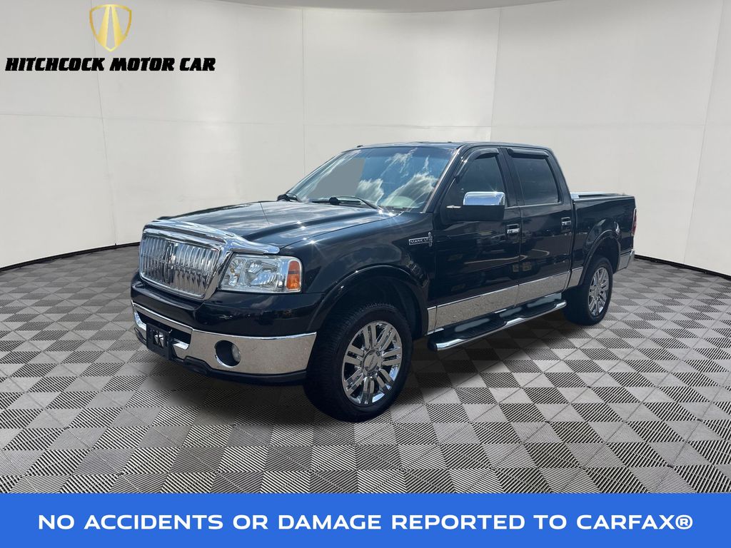 Black 2007 Lincoln Mark LT Pickup Truck 4-Speed Automatic Overdrive
