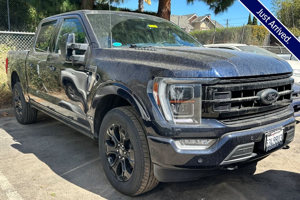 Antimatter Blue Metallic 2023 Ford F-150 Pickup Truck Four-Wheel Drive Automatic