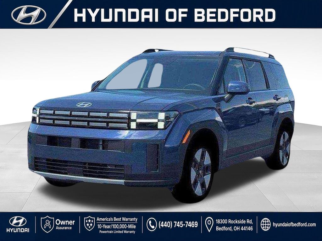 Atlantis Blue 2026 Hyundai Santa Fe Hybrid SUV / Crossover All-Wheel Drive 6-Speed Automatic