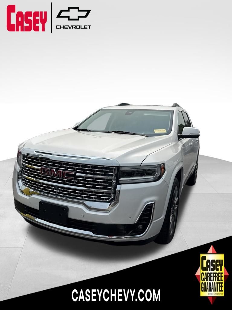 White Frost 2020 GMC Acadia SUV / Crossover Four-Wheel Drive 9-Speed Automatic