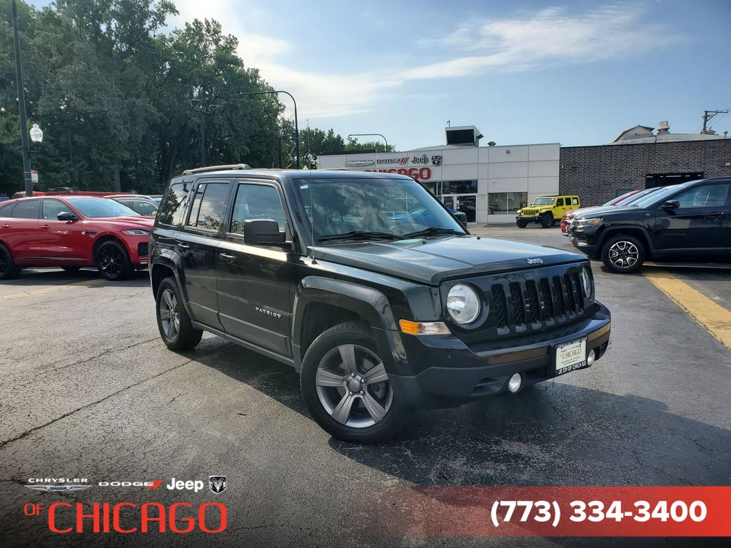 Black Clearcoat 2015 Jeep Patriot SUV / Crossover Front-Wheel Drive Continuously Variable Transmission