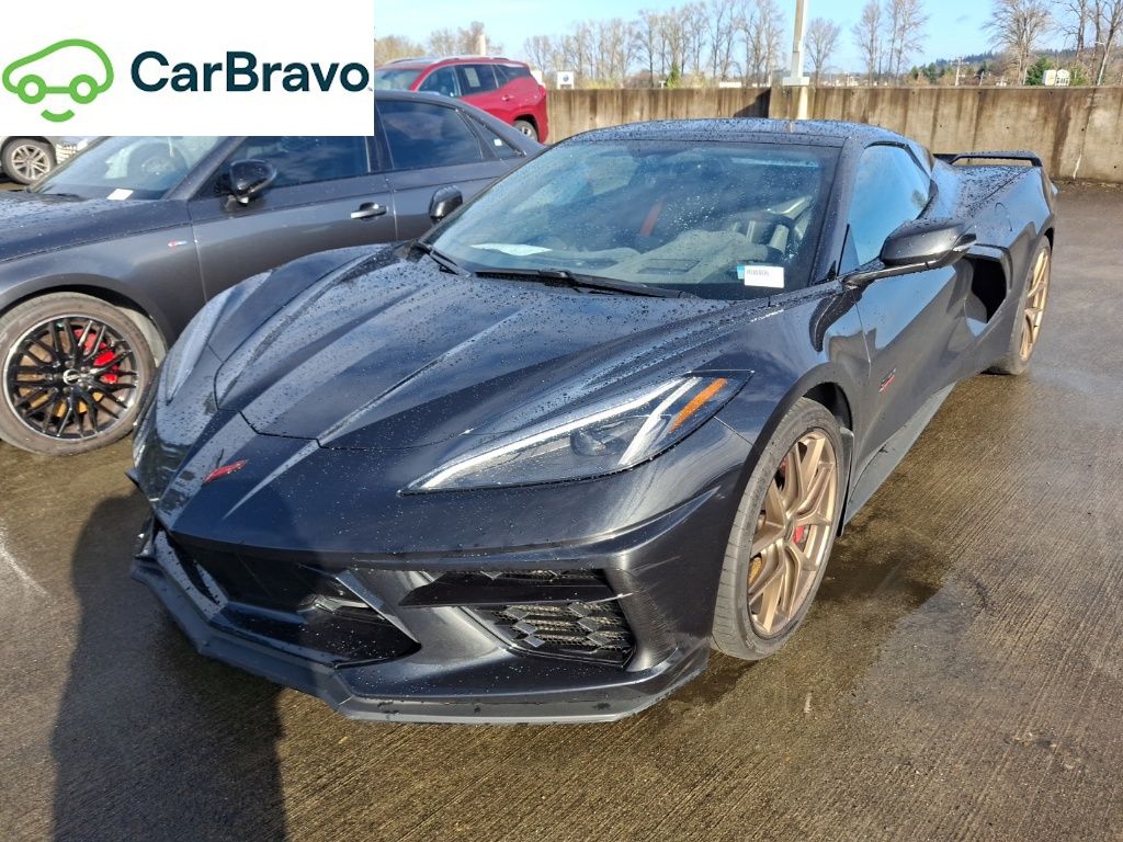 Black Granite Metallic 2023 Chevrolet Corvette Stingray 3LT Convertible RWD Convertible Rear-Wheel Drive 8-Speed Dual Clutch