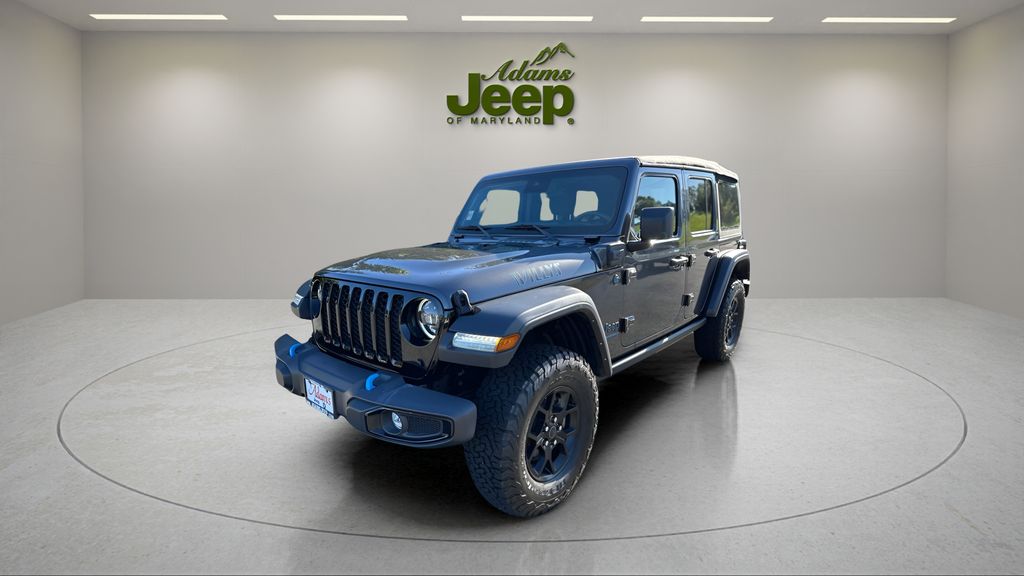 Gray (Granite Crystal Metallic Clearcoat) 2024 Jeep Wrangler 4xe SUV / Crossover Four-Wheel Drive 8-Speed Automatic