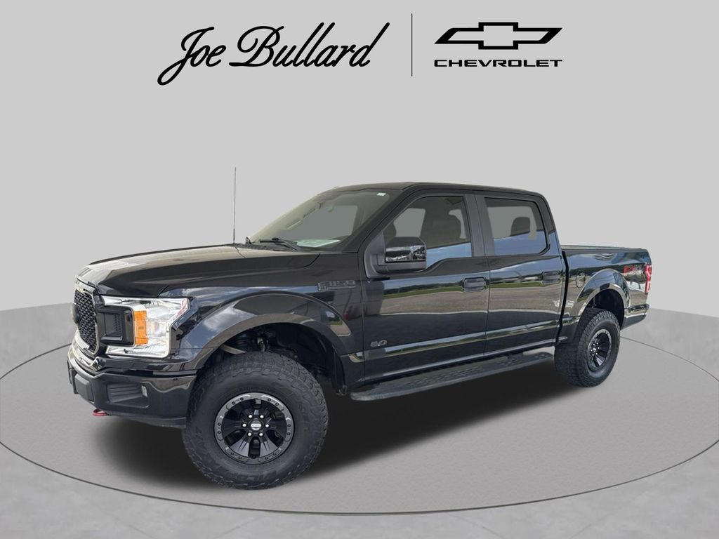 Shadow Black 2018 Ford F-150 Pickup Truck Four-Wheel Drive Automatic