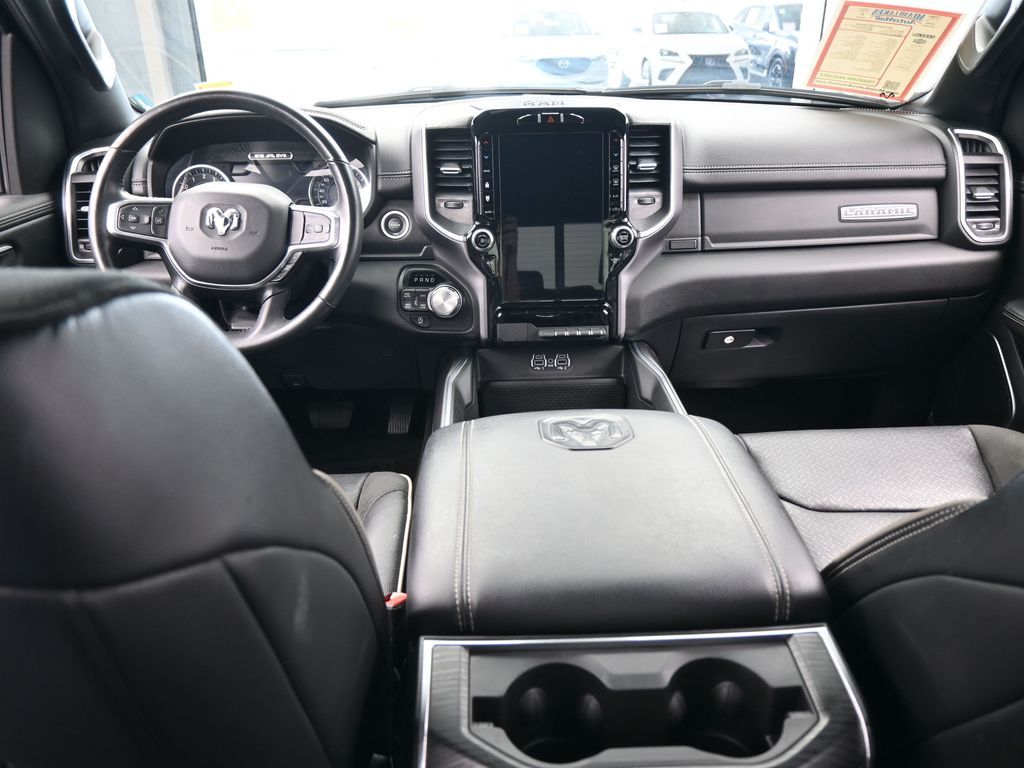 Used 2023 Diamond Black Crystal Pearlcoat Ram Laramie image 43