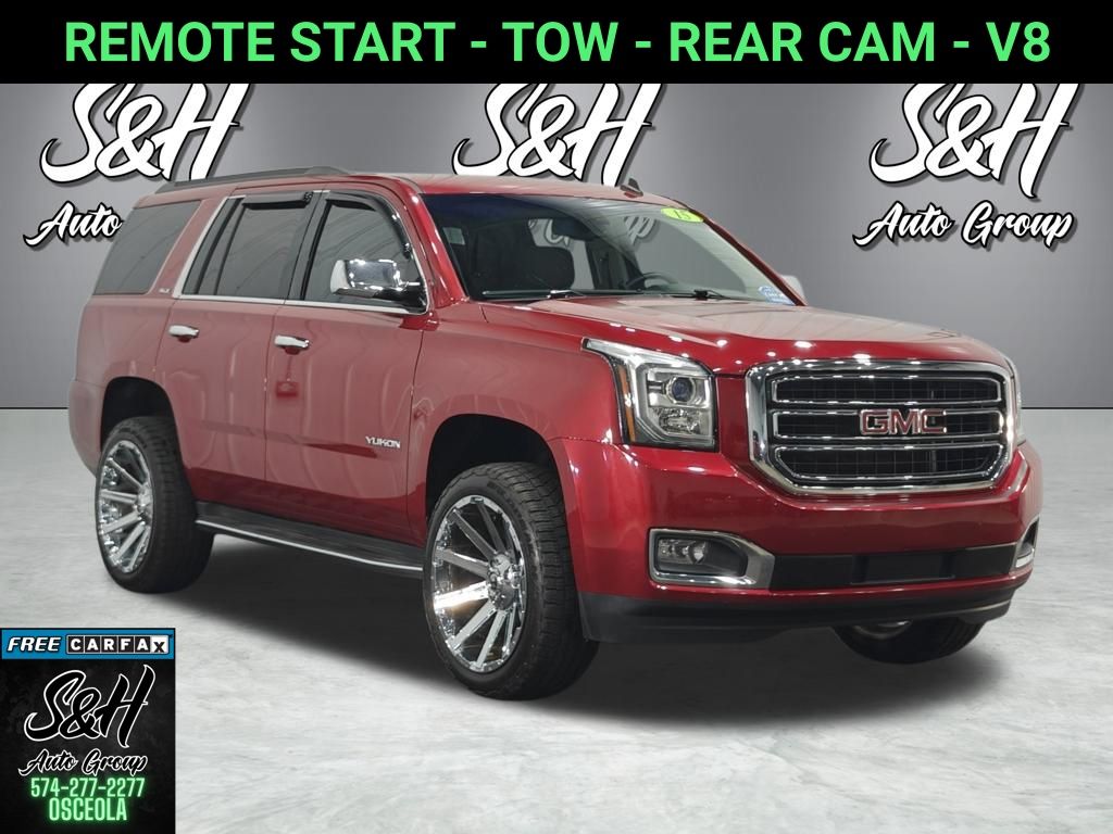Crystal Red Tintcoat 2015 GMC Yukon SLE SUV / Crossover 4X2 6-Speed Automatic Overdrive