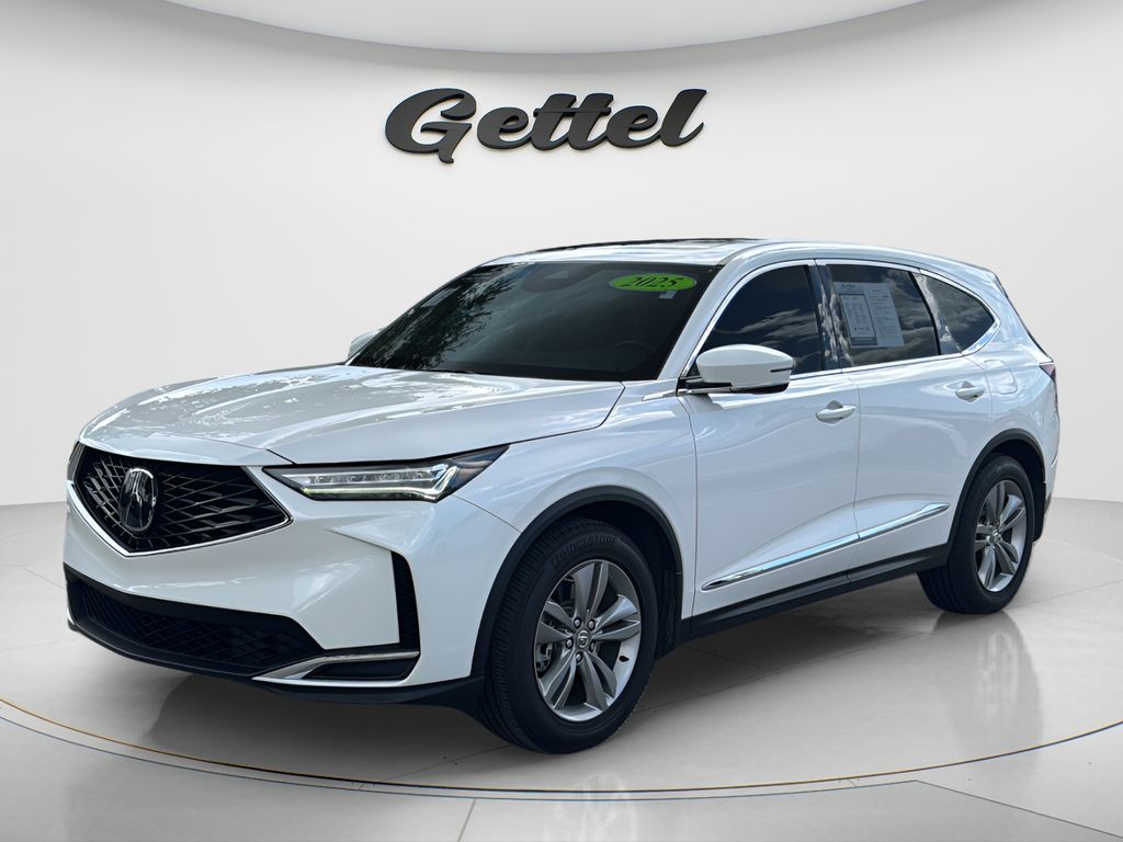 Platinum White Pearl 2025 Acura MDX SUV / Crossover Front-Wheel Drive Automatic