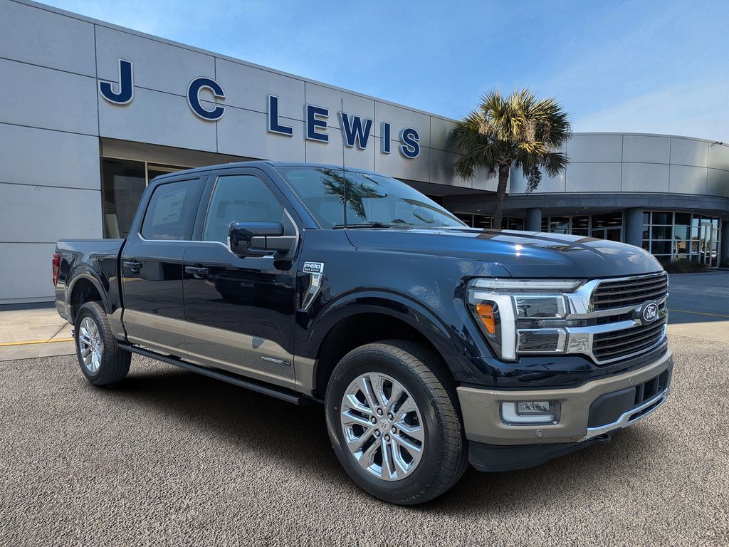 Antimatter Blue Metallic 2026 Ford F-150 Pickup Truck Four-Wheel Drive Automatic