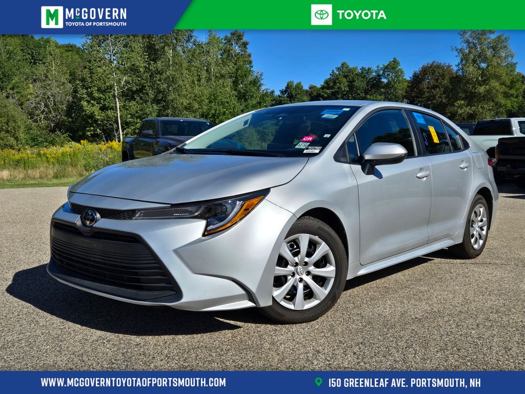Classic Silver Metallic 2026 Toyota Corolla Sedan Front-Wheel Drive Continuously Variable Transmission