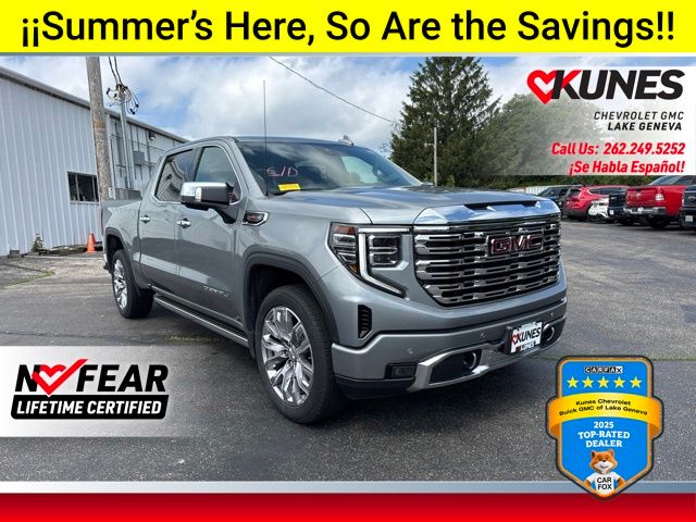 Sterling Metallic 2024 GMC Sierra 1500 Pickup Truck Four-Wheel Drive Automatic