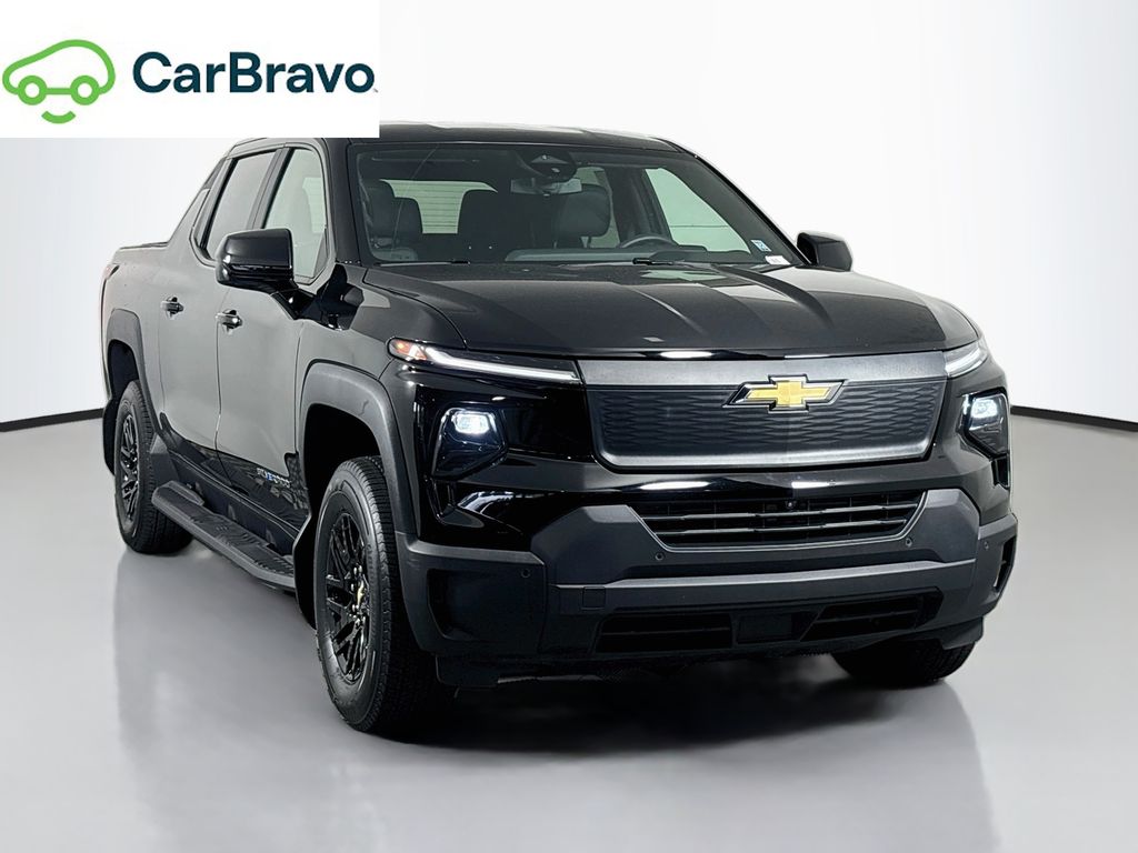 Black 2026 Chevrolet Silverado EV Pickup Truck All-Wheel Drive 1-Speed Automatic