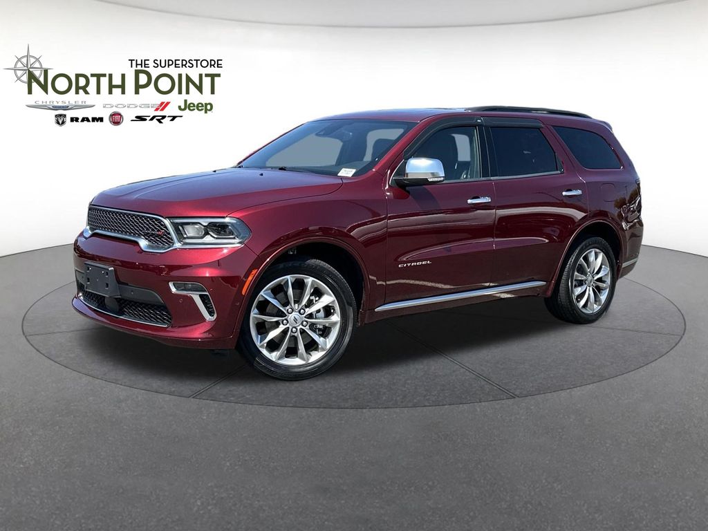 Octane Red Pearlcoat 2022 Dodge Durango SUV / Crossover All-Wheel Drive 8-Speed Automatic