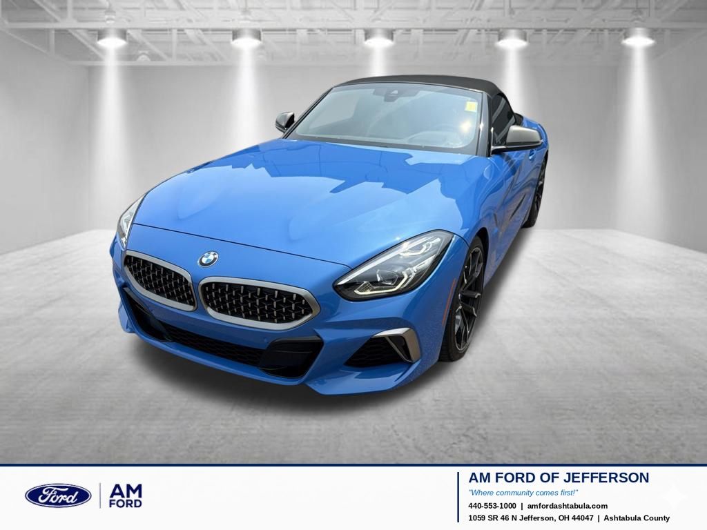 Blue Metallic 2020 BMW Z4 Convertible Rear-Wheel Drive 8-Speed Automatic