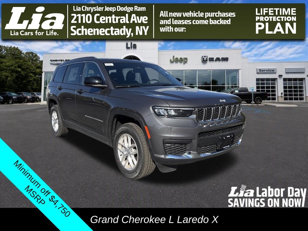 Baltic Gray Metallic Clearcoat 2026 Jeep Grand Cherokee L SUV / Crossover Four-Wheel Drive 8-Speed Automatic