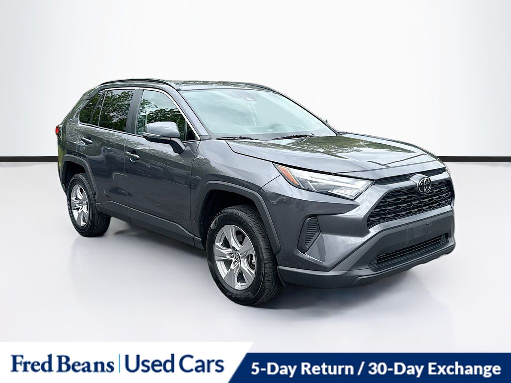 Magnetic Gray Metallic 2025 Toyota RAV4 XLE AWD SUV / Crossover All-Wheel Drive 8-Speed Automatic