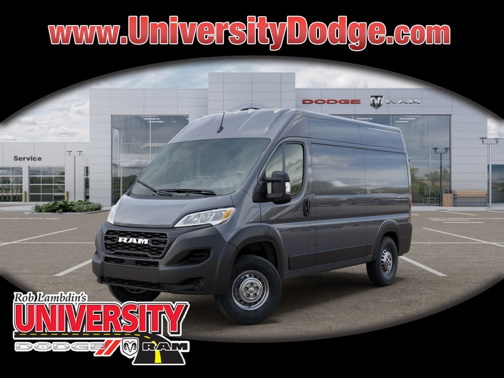 Ceramic Gray Clearcoat 2026 RAM ProMaster Van Front-Wheel Drive 9-Speed Automatic