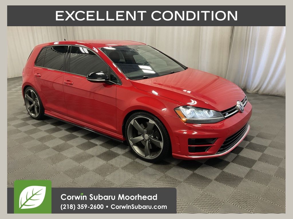 2016 Volkswagen Golf R 4-Door with DCC and Navigation