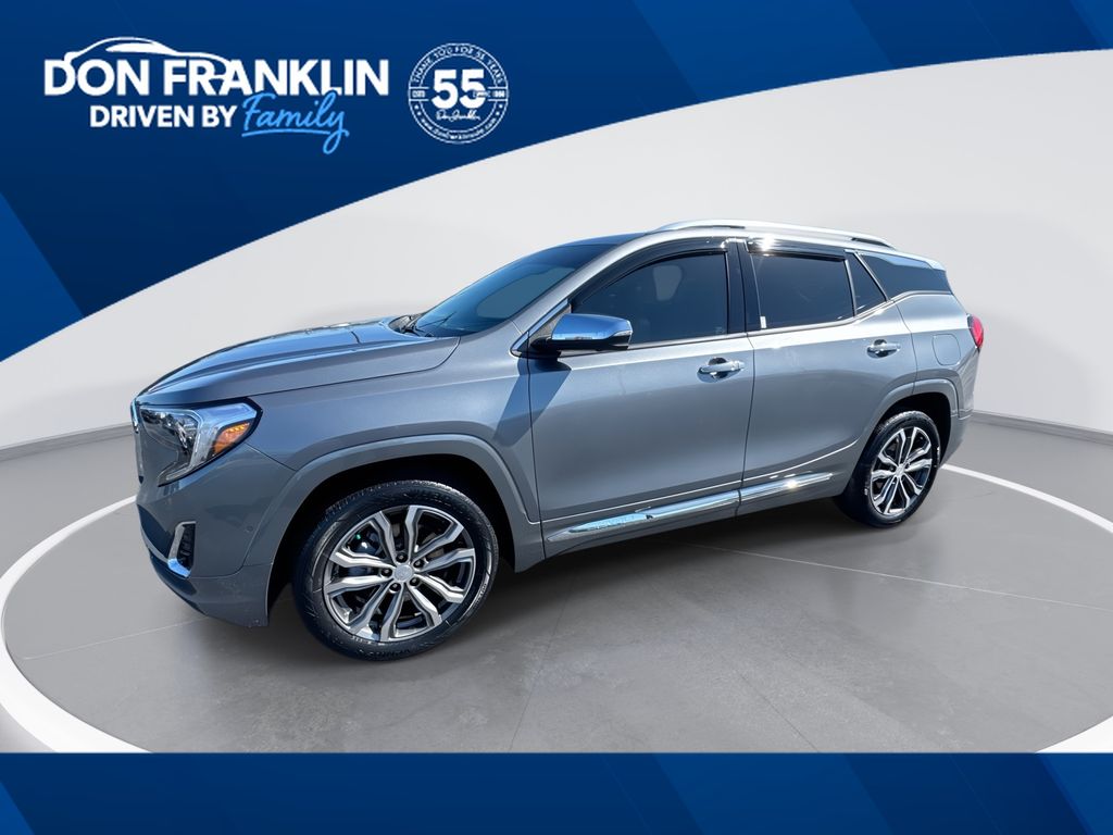 Gray (Satin Steel Metallic) 2020 GMC Terrain Denali AWD SUV / Crossover Four-Wheel Drive 9-Speed Automatic