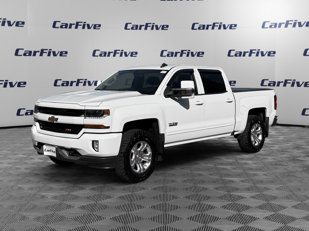 Summit White 2016 Chevrolet Silverado 1500 Pickup Truck Four-Wheel Drive 6-Speed Automatic Overdrive