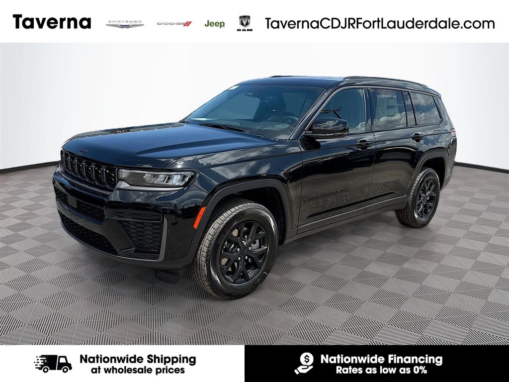 Diamond Black 2026 Jeep Grand Cherokee L SUV / Crossover 4X2 8-Speed Automatic