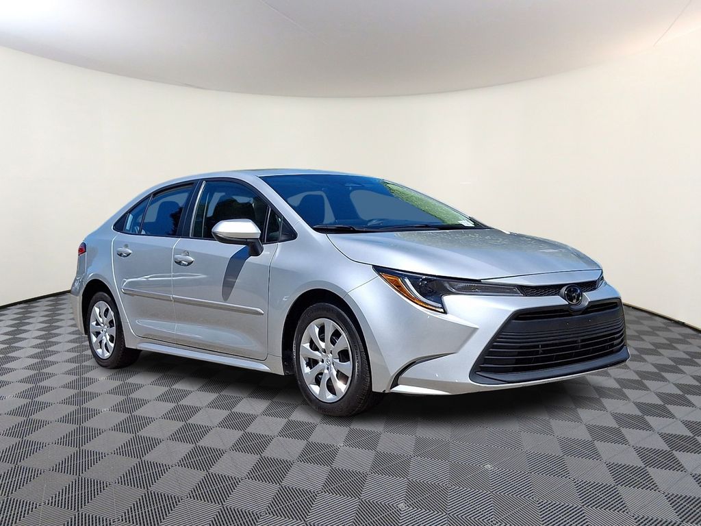 Classic Silver Metallic 2024 Toyota Corolla Sedan Front-Wheel Drive Continuously Variable Transmission