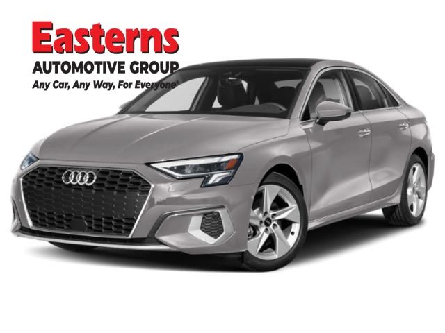 Silver 2024 Audi A3 Sedan Front-Wheel Drive 7-Speed Automatic