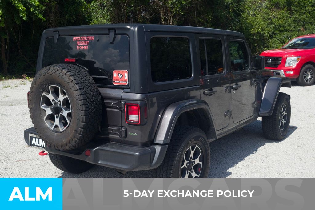 Used 2022 Gray Jeep Unlimited Rubicon image 3